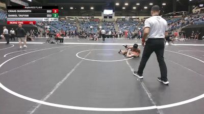 141 lbs Cons. Round 3 - Craig Sudderth, Doane University vs Daniel Tauyan, Colby Community College