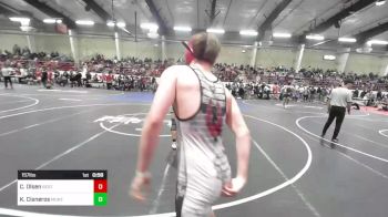 157 lbs Quarterfinal - Cohen Olsen, Best Trained vs Kevin Cisneros, Monte Vista Takedown Club