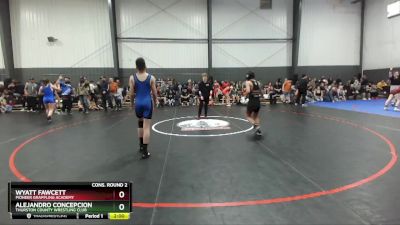 119 lbs Cons. Round 2 - Wyatt Fawcett, Pioneer Grappling Academy vs Alejandro Concepcion, Thurston County Wrestling Club