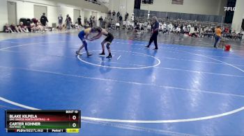 95 lbs Finals (8 Team) - Blake Kilpela, UNC (United North Central) vs Carter Kohner, Hastings
