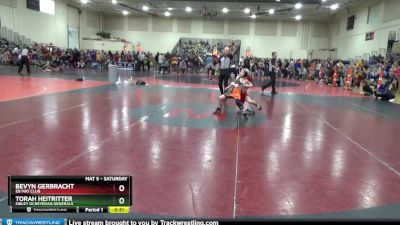 65 lbs Round 2 - Bevyn Gerbracht, EB Mat Club vs Torah Heitritter, Sibley Ocheyedan Generals