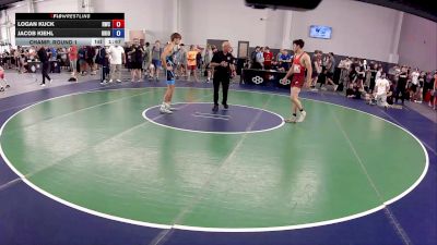 144 lbs Champ. Round 1 - Kevin Lozano, Illinois vs Kegan Jochim, Franklin Wrestling Club