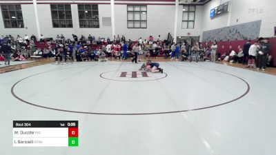 144 lbs Consi Of 16 #1 - Michael Ducote, St. Anne-Pacelli Catholic vs Isaac Soricelli, Blessed Trinity