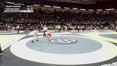 106 lbs Cons. Sub-semis - Bennett Wachter, Elyria vs Greyson Boner, Harrison