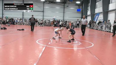 68 lbs Round 2 - 10:30am Friday - Caleb Nardella, PA Silver vs Micah Duncan, Westshore D.S.