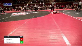 67 lbs Consi Of 4 - Jaxson Dilbeck, Woodland Wrestling Club vs Andrew Veloquio, Dark Cloud Wrestling Club