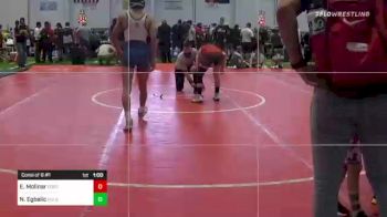 123 lbs Consi Of 8 #1 - Elijah Molinar, Ford Dynasty WC vs Nicholas Egbalic, Gold Rush