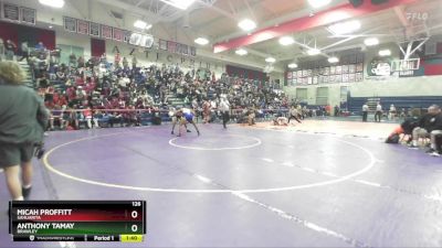 126 lbs Champ. Round 2 - Anthony Tamay, Brawley vs Micah Proffitt, Sahuarita