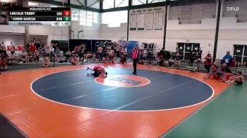 137-140 lbs Quarterfinal - Chris Garcia, Chainlink Wrestling Academy vs Lincoln Yerby, Patton Trained