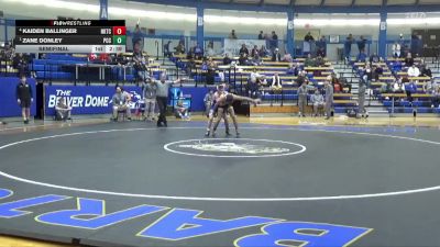 125 lbs Semifinal - Zane Donley, Pratt Community College vs Kaiden Ballinger, Fort Hays Tech Northwest College