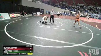 4A-126 lbs Champ. Round 1 - Leonardo Michel, Stayton vs Blake Gallardo, Molalla