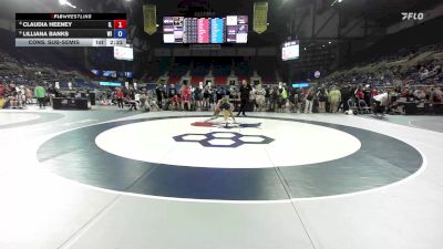 135 lbs Cons. Sub-semis - Claudia Heeney, IL vs Lilliana Banks, WI