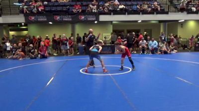 74 lbs Cons. Rd Of 16 - Liam Dyches, Bartlesville Wrestling Club vs Braxton Irvine, Immortal Athletics WC