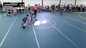 137-140 lbs Cons. Round 2 - Johnathan Kirkbride, Shelbyville Wrestling Rams vs James Howard, STL Warrior