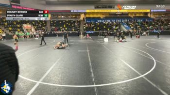 115 lbs Cons. Round 2 - Charley Duggan, Marion vs Evalyn Clark, West Marshall