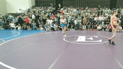 Quarterfinal - Payton Hinkle, Misfits Girls Wrestling vs Samiyah Rahming, Keystone Wrestling Academy