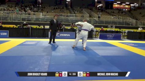 Michael John Maciag vs John Bradley Hoard 2025 Pan Jiu Jitsu IBJJF Championship