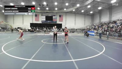 108 lbs Round 2 (3 Team) - Jackson Moore, Sherburne-Earlville Sr HS vs Logan Lisberg, Port Jervis Sr HS