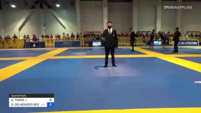 KIM TERRA vs GUSTAVO DELMONDES BESSA 2021 American National IBJJF Jiu-Jitsu Championship