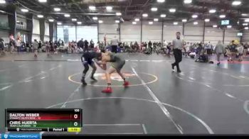 105 lbs Round 4 (6 Team) - Dalton Weber, Dynasty Death Row vs Chris Huerta, Team California