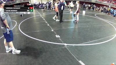 120 lbs Cons. Round 2 - Jayde Murray, Nebraska Wrestling Academy vs Abbigail Schakat, Arlington Eagles