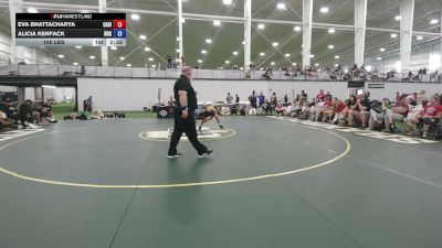 105 lbs Eva Bhattacharya, California Silver vs Alicia Kenfack, North Dakota Gold
