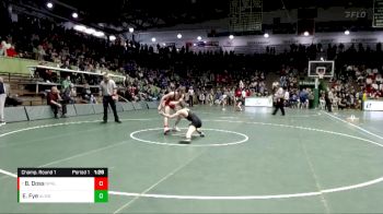 120 lbs Champ. Round 1 - Bryce Doss, New Palestine vs Erza Fye, Alexandria Monroe