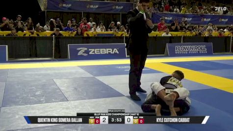 Quentin King Somera Ballan vs Kyle Cutchon Cabbat 2026 Pan Kids Jiu-Jitsu IBJJF Championship