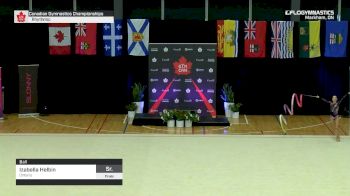 Izabella Helbin - Ball, Ontario - 2019 Canadian Gymnastics Championships - Rhythmic
