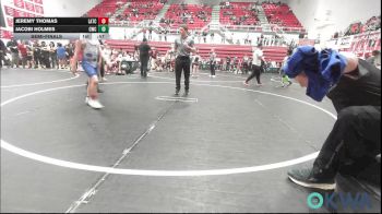 75 lbs Semifinal - Jeremy Thomas, Little Axe Takedown Club vs Jacobi Holmes, Cowboy Wrestling Club