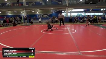 70 lbs Round 5 (6 Team) - Tyler Demand *, St. Paris Graham vs Logan Rajner*, Barberton