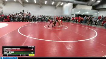 120 lbs Cons. Round 1 - Matt Dabbs, Fort Morgan vs Leander Montoya, Denver East