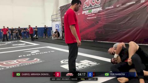 Gabriel Miranda Dionísio Cerquei vs Yuri Barbosa 2024 ADCC Balneario Open