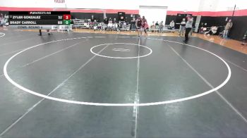 175 lbs Cons. Round 4 - Brady Carroll, Normal (COMMUNITY) vs Zyler Gonzalez, TUTTLE (OK)