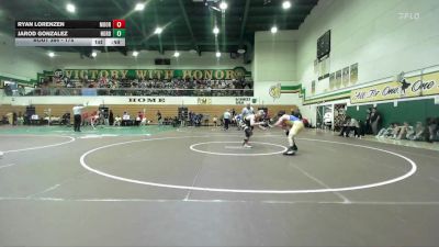 175 lbs Cons. Round 2 - Jarod Gonzalez, Nordhoff vs Ryan Lorenzen, Moorpark