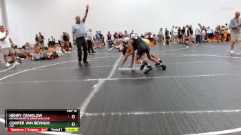 109 lbs Round 4 - Henry Craiglow, Dayton Bandits Wrestling Club vs Cooper Van Beynum, C2X