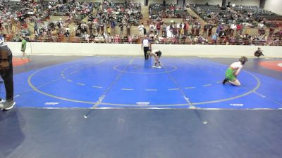 73 lbs Quarterfinal - Matthew Hanrahan, Woodstock City Wrestling vs Houston Parris, Dendy Trained Wrestling