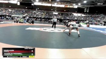 107 lbs Cons. Round 1 - River Klein, Douglas vs Maddelyn Modawell, Mountain View
