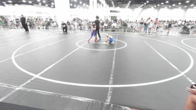46 lbs Semifinal - Donovan Alejandre, Roy WC vs Ezra Estrada, Madera WC