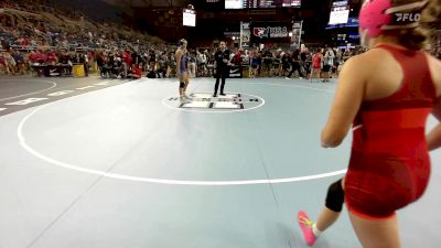 140 lbs Cons 32 #2 - Cassidy Jones-Mowen, WA vs Alex Maday, CA