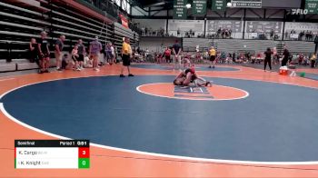 67-70 lbs Semifinal - Konnor Knight, Collinsville Wrestling Club vs Kasen Cargo, Backyard Brawlers - Midwest