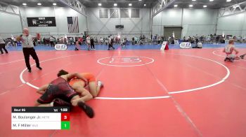 160A lbs Round Of 32 - Michael Boulanger Jr., Metrowest United vs Matt F Miller, Yale Street