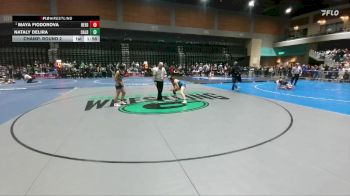 125 lbs Champ. Round 2 - Maya Fiodorova, Reed vs Nataly DeLira, Caldwell