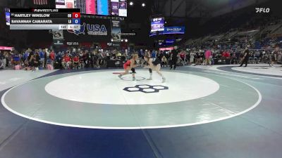 135 lbs Cons. Rd Of 32 - Hartley Winslow, OH vs Savannah Camarata, LA