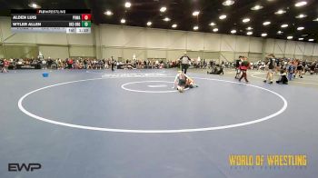 85 lbs Rr Rnd 3 - Alden Luis, POWA 14U vs Wyler Allen, OK Elite 14U Orange