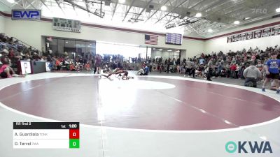 106 lbs Rr Rnd 2 - Antonio Guardiola, Tonkawa Takedown Club vs David Terrel, Perry Wrestling Academy