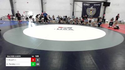 100 lbs Rr Rnd 2 - Tanner Stuart, Bad Karma MS vs Arev Pandey, Mat Assassins K8 A