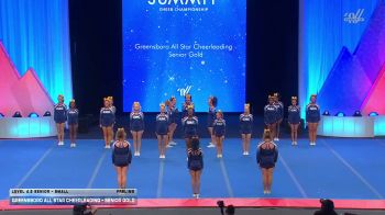 Greensboro All Star Cheerleading - Senior Gold [2026 L4.2 Senior - Small Prelims] 2026 The Summit
