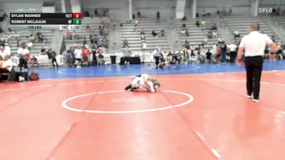 106 lbs Rr Rnd 2 - Dylan Warner, Patton Trained Red - HSB vs Robert McLaulin, MF Army Black - HSB