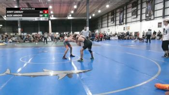 120 lbs Avett Lindsay, BELIEVE TO ACHEIVE vs Alex Arroyo, SOUTH AUGUSTA WRESTLING